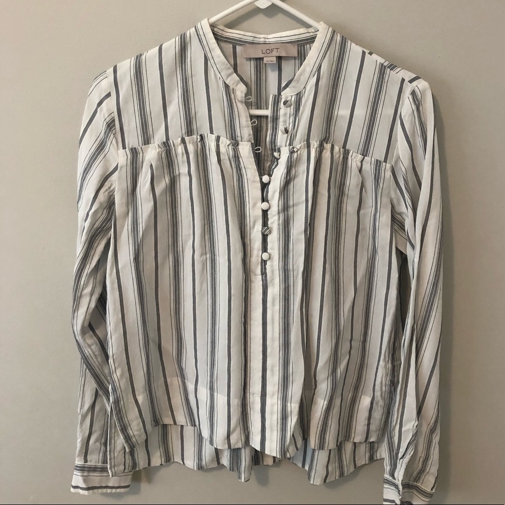 Striped J.Crew Blouse
